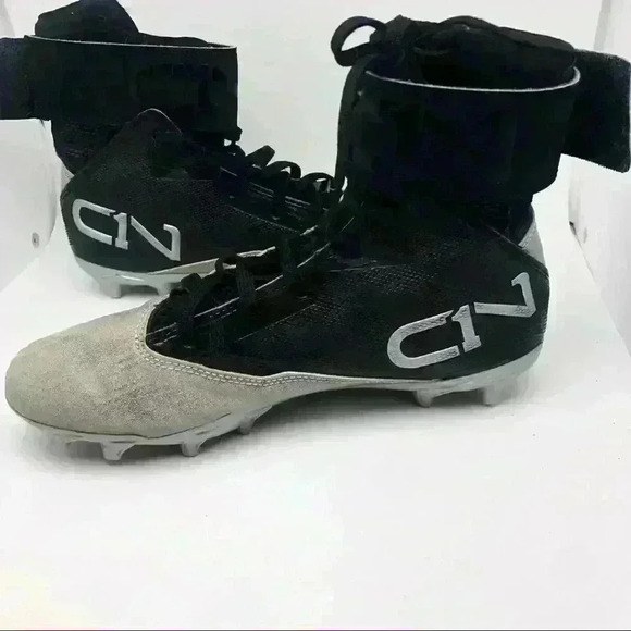 CAM NEWTON X Under Armour High Top Football Cleats Size 5Y - Picture 4 of 9